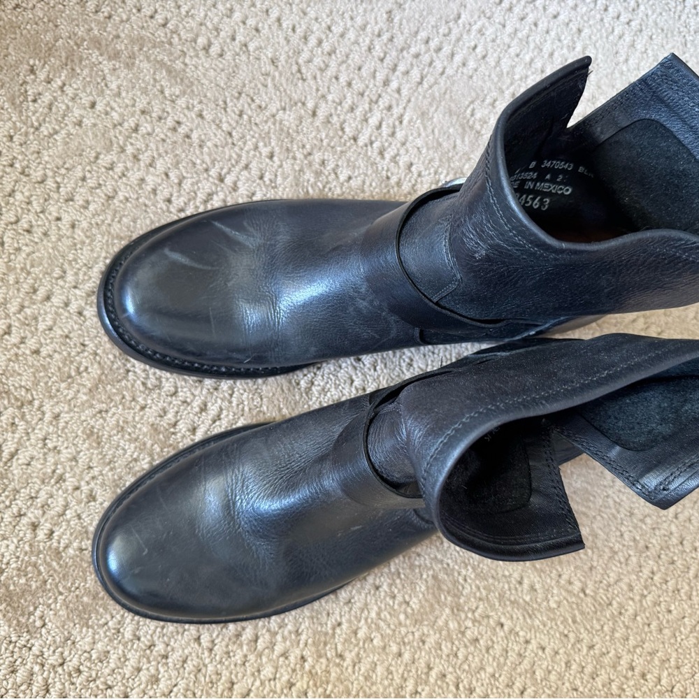 Frye Veronica Bootie 
Black Leather Boots with Buckle Detail
Women’s size 9 - Picture 3 of 13